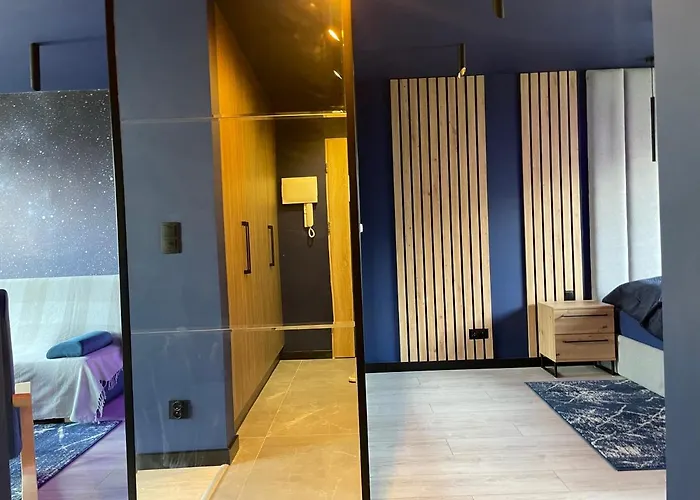 Galaxy Space, Centre And Beach, Fiesta Апартаменты Сопот